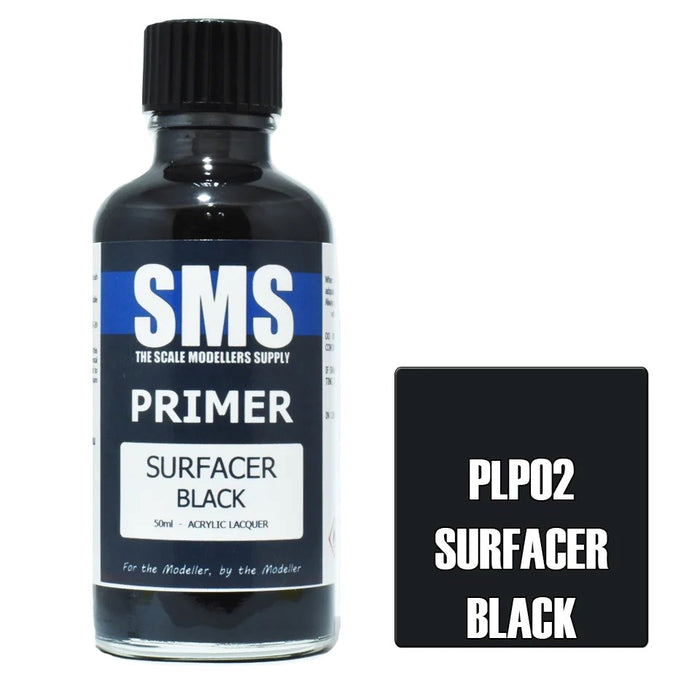 SMS PLP02 Primer Surfacer BLACK 50ml