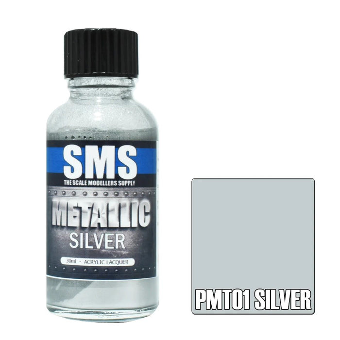 SMS PMT01 Metallic SILVER 30ml