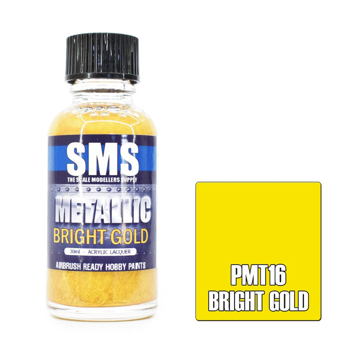 SMS PMT16 Metallic BRIGHT GOLD 30ml