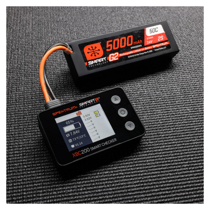 Spektrum XBC200 Smart Battery Checker & Servo Tester (Replaces SPMXBC100)