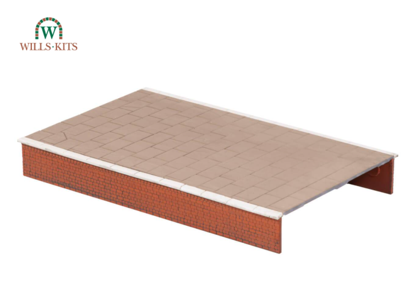 Wills SS61 OO Scenic Series Kit Station Platform Sections