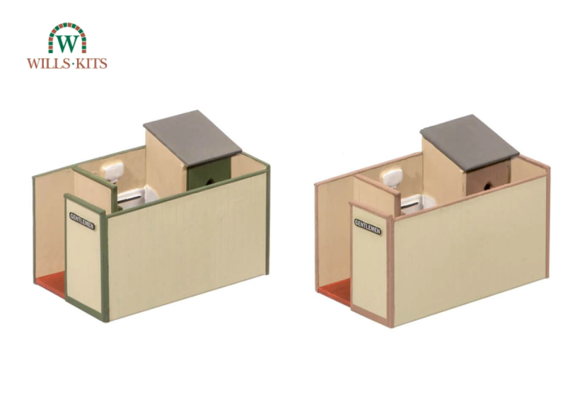 Wills SS65 OO Scenic Series Kit Small Gents Toilet