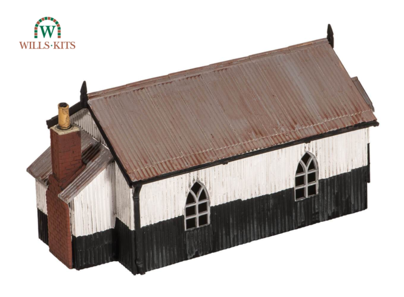 Wills SS70 OO Scenic Series Kit Corrugated Iron Chapel