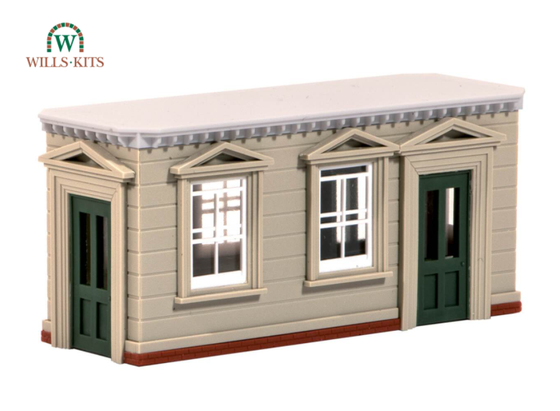 Wills SS78 Timber Island Platform Station Building