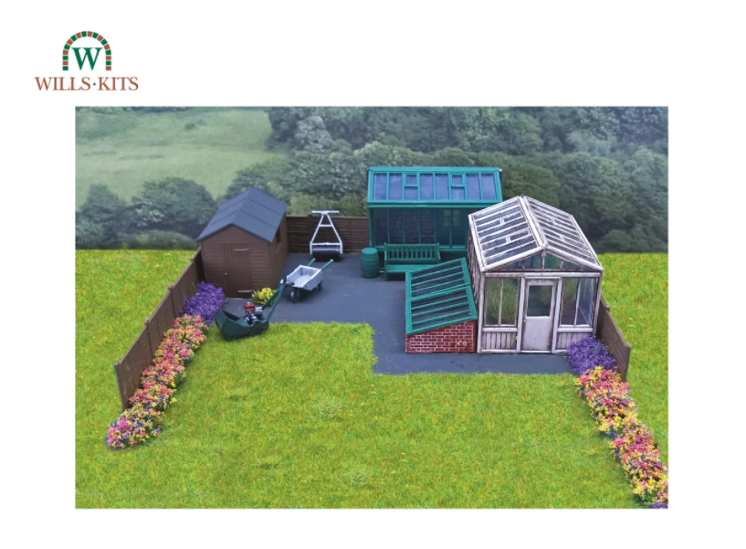 Wills SS92 Garden Buildings and Accessories
