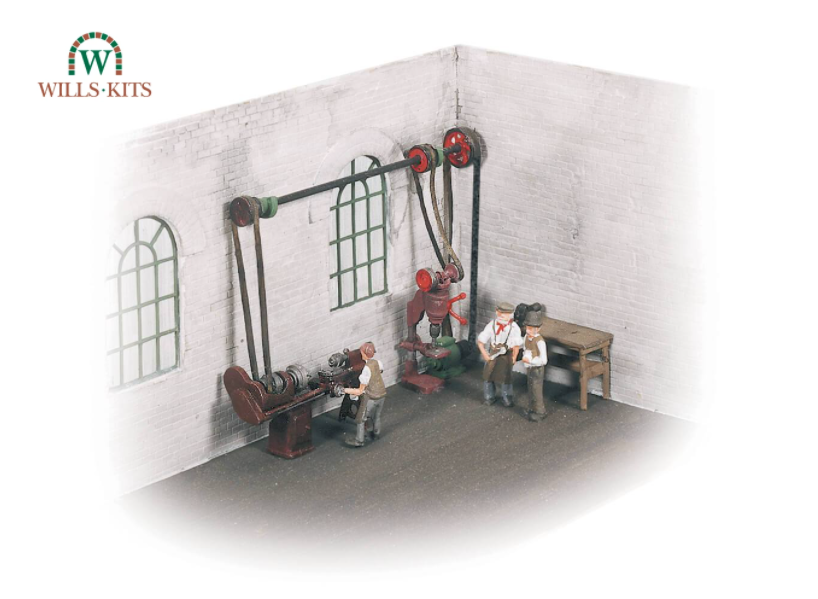 Wills SSAM102 OO Scenic Series Workshop Set