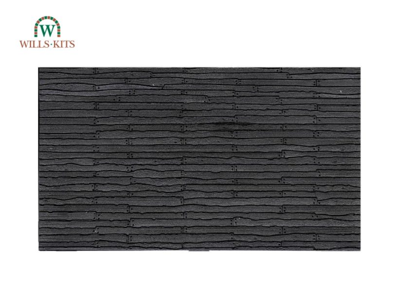 Wills SSMP209 OO Materials Pack Waney-Edge Boarding