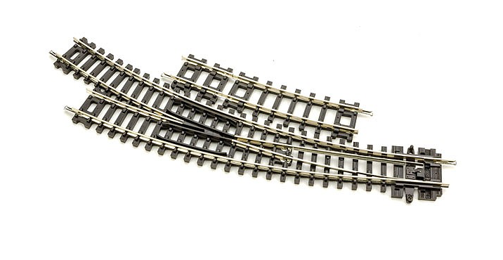 Peco ST-44 N Setrack Curved Turnout, Right Hand (Code80)