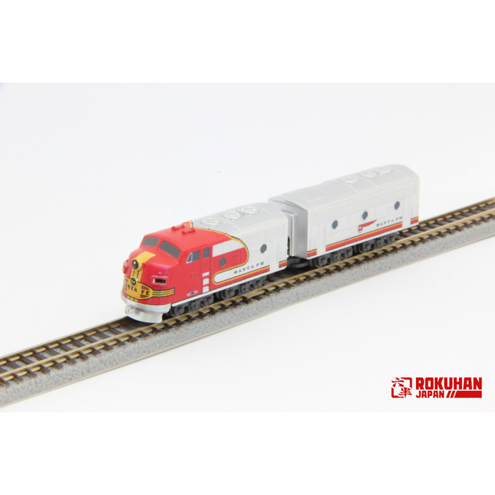 Rokuhan ST012-1 Z Shorty EMD F7 Santa Fe Shells
