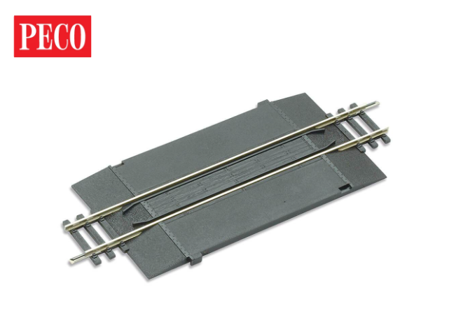 Peco ST-264 OO Setrack Straight Level Crossing Add On Unit (Code100)