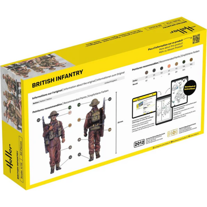 Heller 49604 1:72 British Infantry
