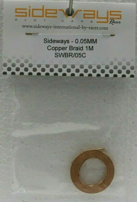 Sideways SWBR/05C Copper Braid 0.05mm Extra Soft - 1m