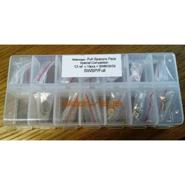 Sideways SWSP/FULL Full Spacers Pack 13 different thicknesses X 10pcs Total 130 pcs