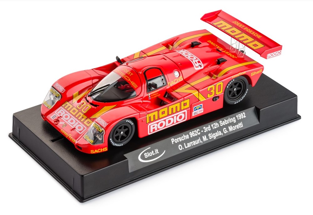 Slot.it CA52b Porsche 962C No.30 - 3rd 12h Sebring 1992