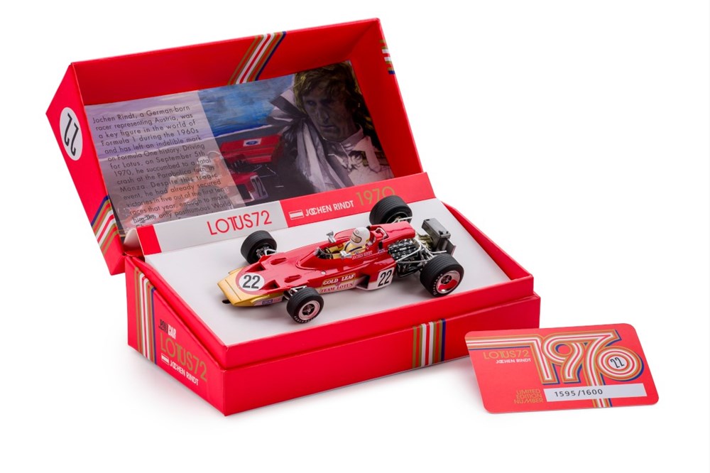 Policar PCW02 - Lotus 72 - Monza GP 1970 #22 - Jochen Rindt