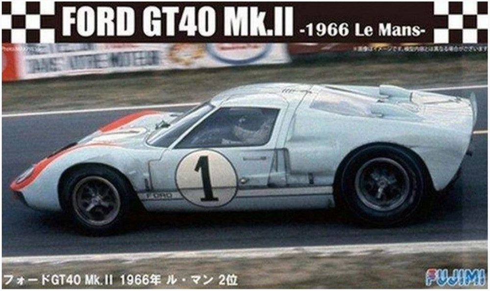 Fujimi 126043 1:24 Ford GT40 No.1 Humes/Miles