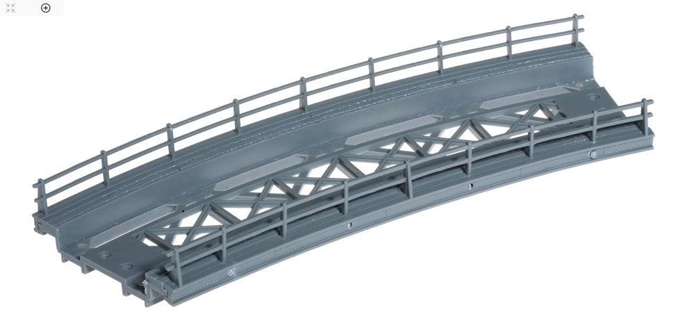 Noch 21350 HO Bridge Base, Curved Radius (360mm) Kit