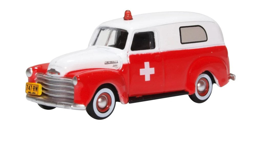 Oxford 87CV50001 1:87 1950 Chevrolet Panel Van Ambulance