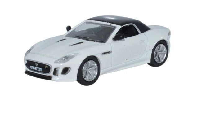 Oxford 76FTYP002 1:76 Jaguar F Type - Polaris White