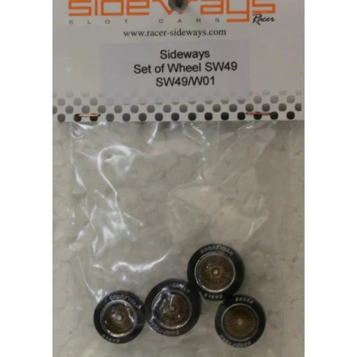 Sideways SW49/W01 Racer Sideways Set of Wheels for SW49 Ford Mustang Zakspeed