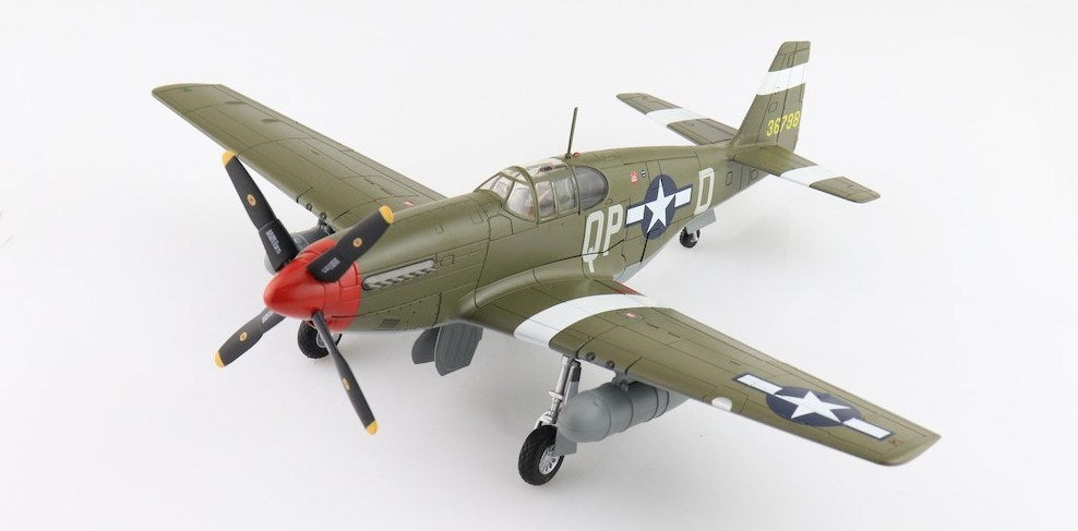 Hobby Master HA8515 1:48 P51B Mustang USAAF "Steve Pisanos" 36798, 4th FG, 334th FS, May 1944