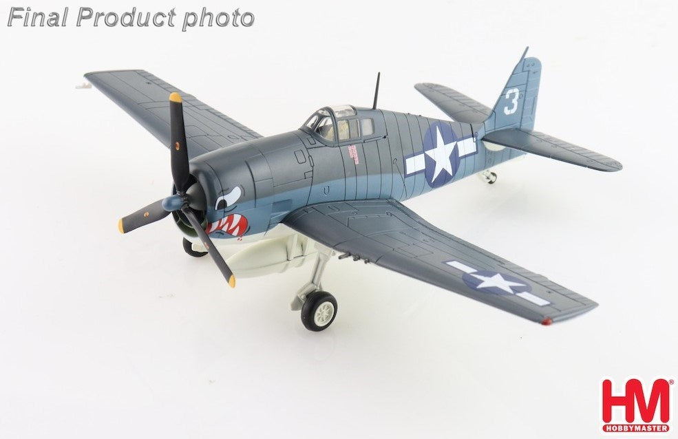 Hobby Master HA1119 1:72 F6F-5 Hellcat White 3, Ens. Gordon Arthur Stanley, VF-27, USS Princeton, Oct 1944