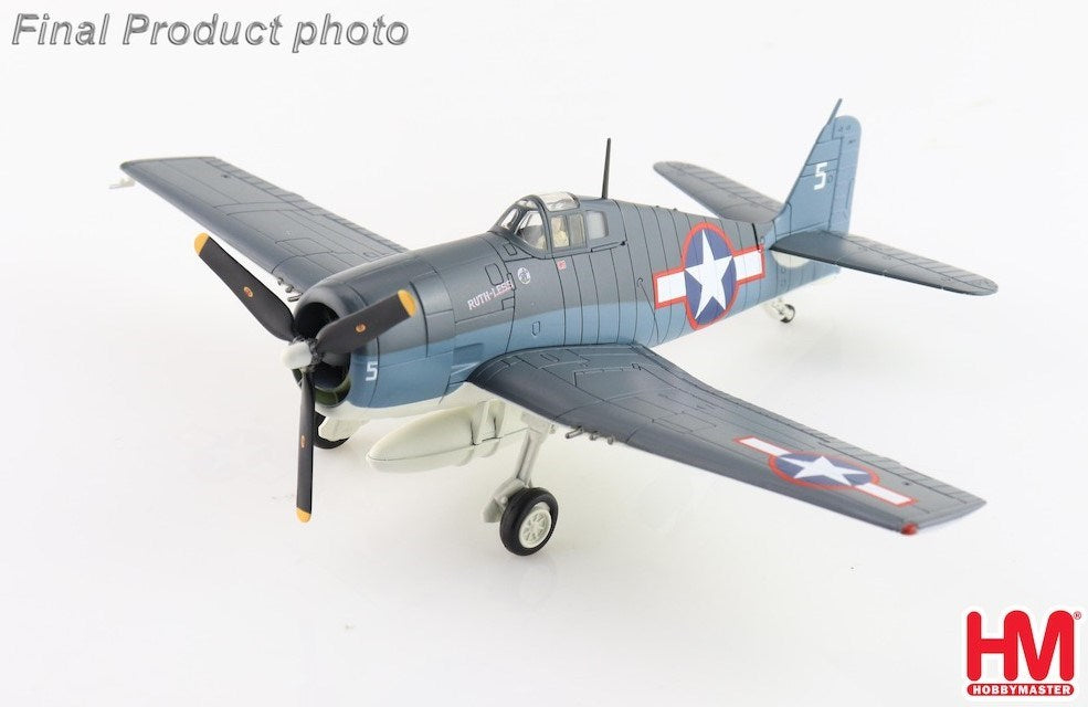 Hobby Master HA1118 1:72 F6F-5 Hellcat White 5, Lt. Oscar Chenoweth, VF-38, Segi Point airstrip, New Georgia Island, Sept 1943