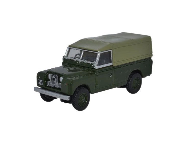 Oxford 76LAN2011 1:76 Land Rover Series II Canvas Back