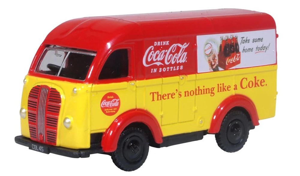 Oxford AK018CC 1:76 Austin 3 Way Van - Coke