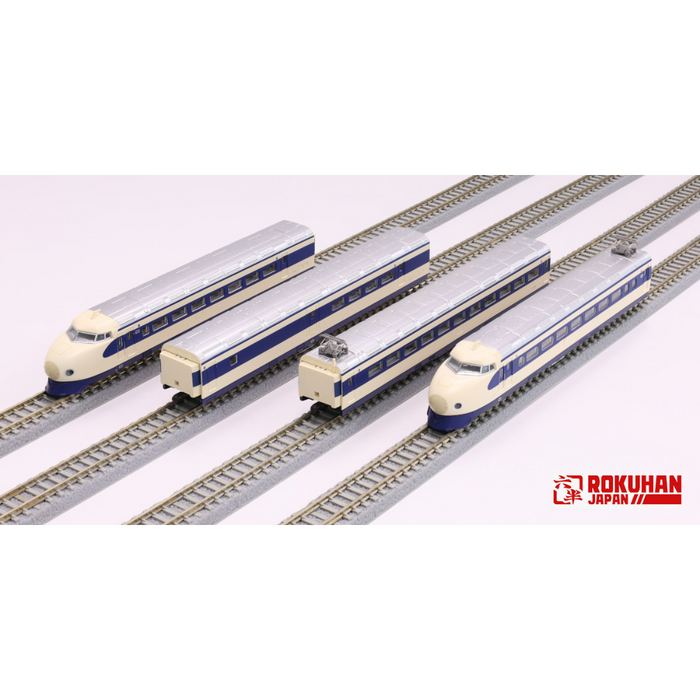 Rokuhan T020-2 Series 0 Shinkansen "Hikari" 4 Cars Basic Set