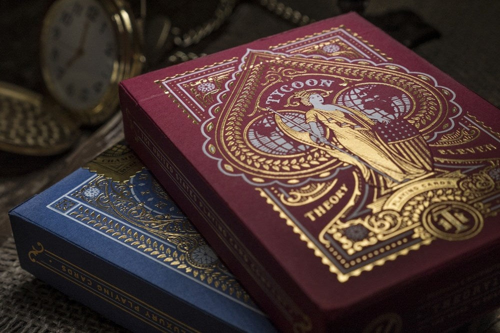 Theory 11 - Tycoon (Blue) Playing Cards