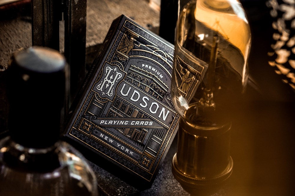 Theory 11 - Hudson (Black) Playing Cards