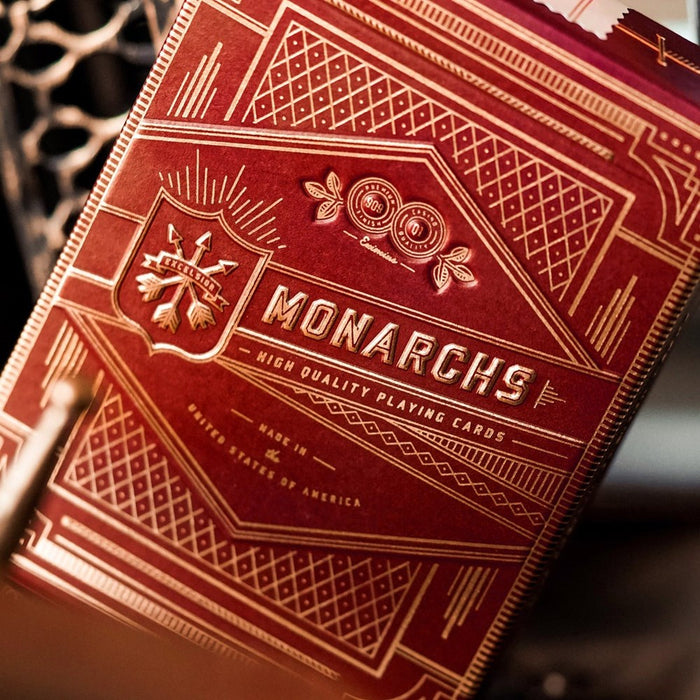 Theory 11 - Monarch (Red) Playing Cards