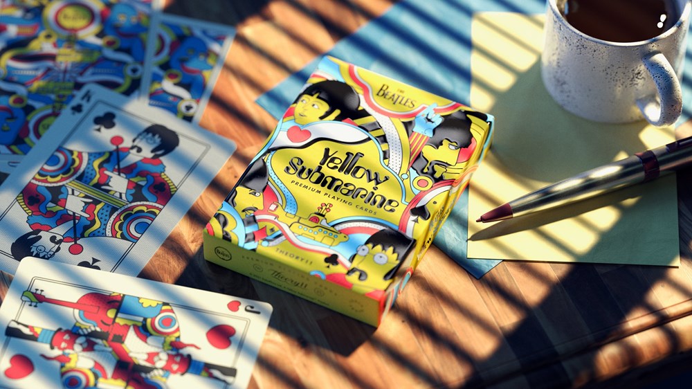 Theory 11 - Yellow Submarine Playing Cards