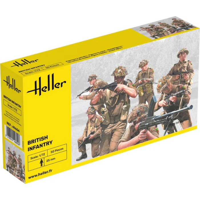 Heller 49604 1:72 British Infantry