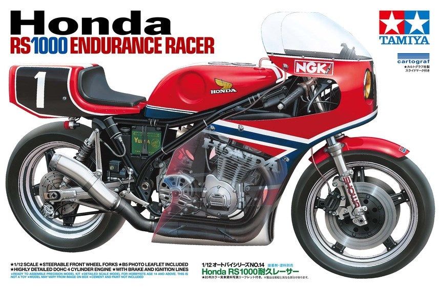 Tamiya 14014 1:12 Honda RS1000 Endurance Racer (2026 Re-release)