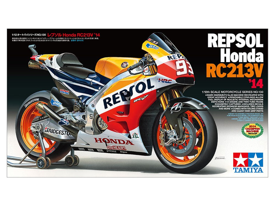 Tamiya 14130 1:12 Repsol Honda RC213V '14