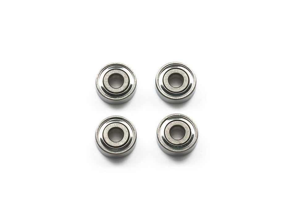 Tamiya 15519 Mini 4WD HG Round Hole Ball Bearings (4pcs)