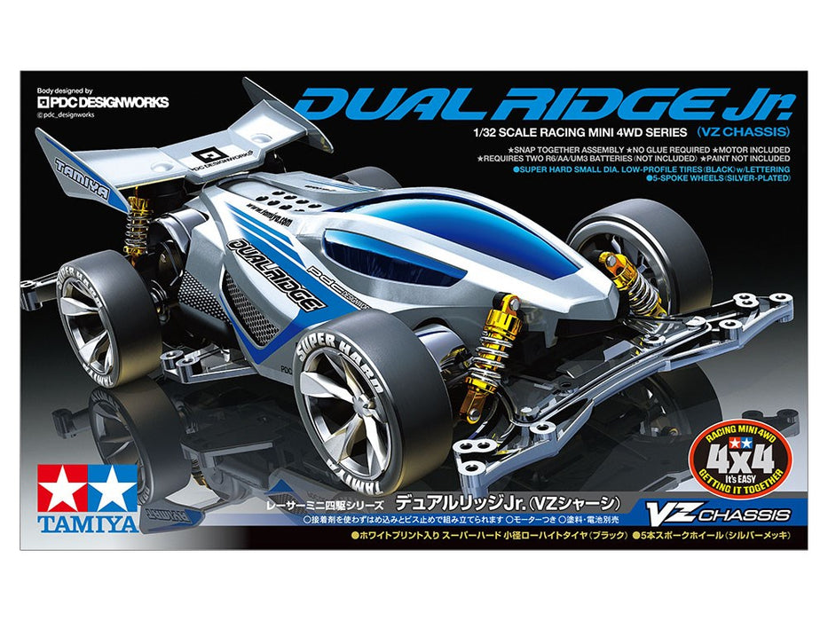 Tamiya 18096 Mini 4WD Dual Ridge Jr. (VZ Chassis)