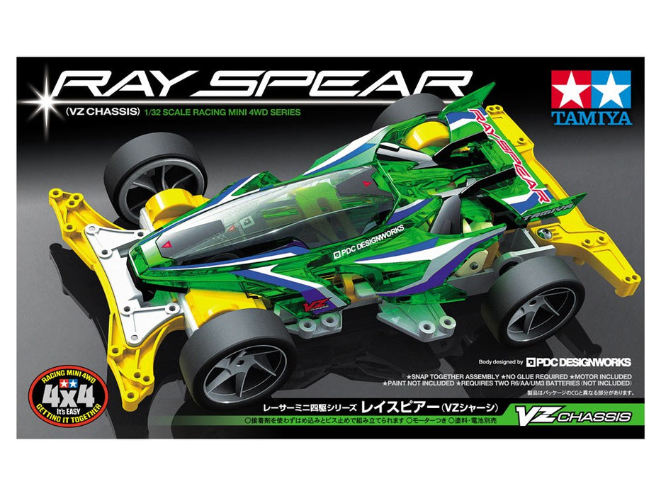 Tamiya 18099 Mini 4WD Ray Spear (VZ Chassis)