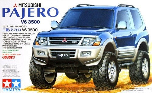 Tamiya 19023 Mini 4WD 1:32 Mitsubishi Pajero V6-3500