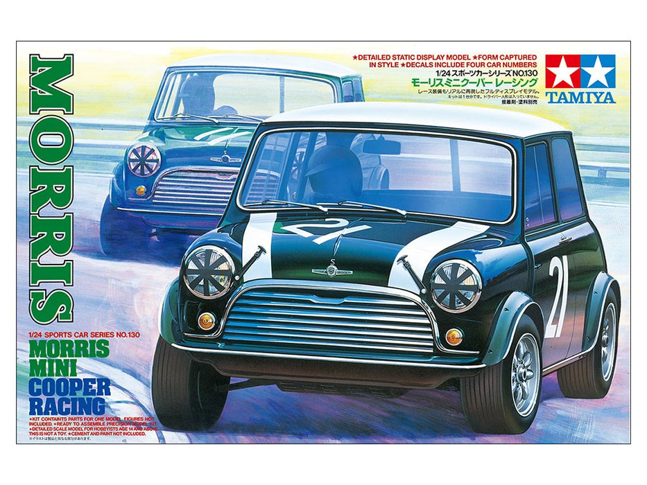 Tamiya 24130 1:24 Morris Mini Cooper Racing