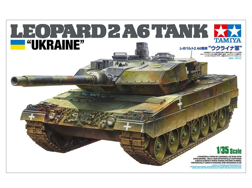 Tamiya 25207 1:35 Leopard 2A6 'Ukraine'