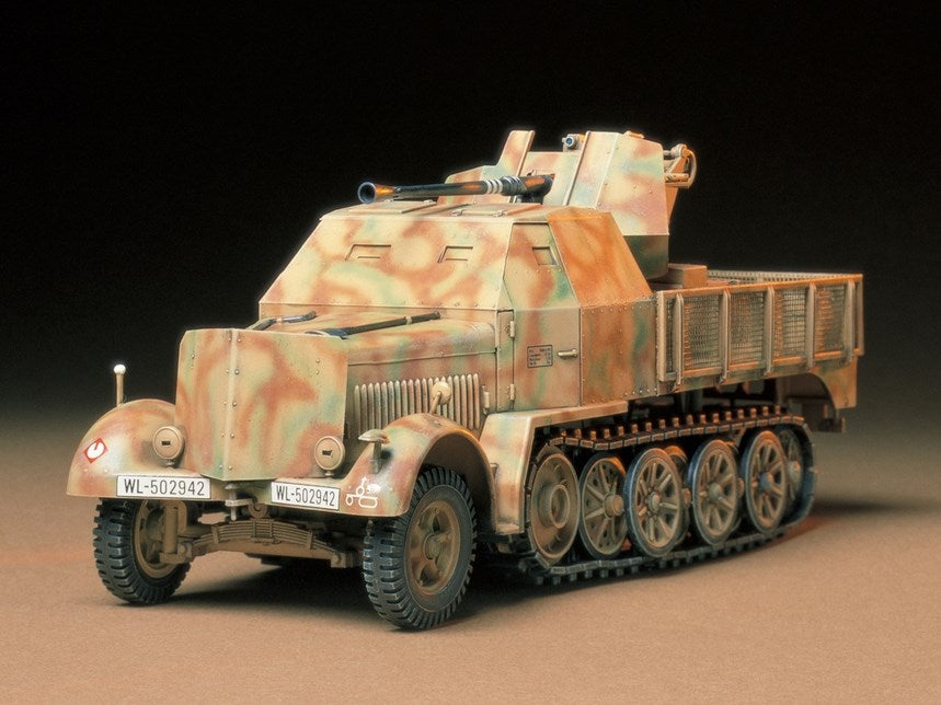 Tamiya 35144 1:35 German 8ton Half-track Flak 37 Sd.Kfz.7/2 Armoured Cab Type