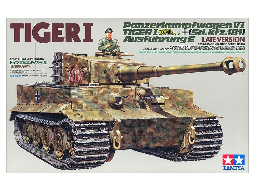 Tamiya 35146 1:35 Tiger I Late Version