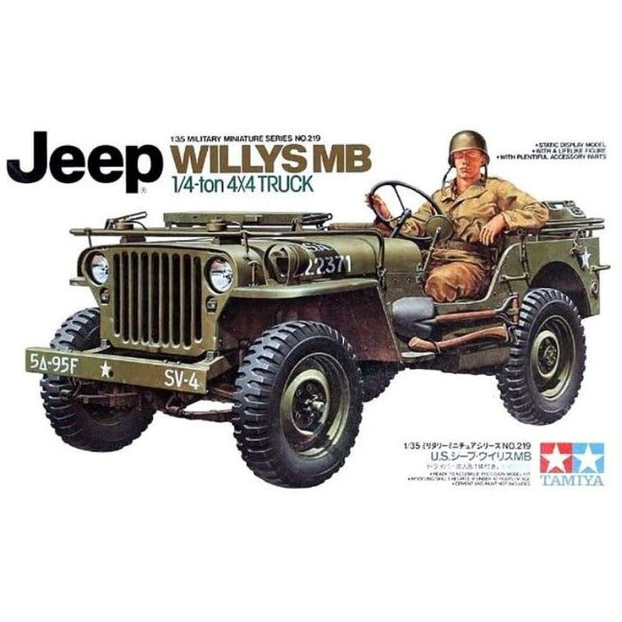 Tamiya 35219 1:35 Jeep Willys MB 1/4 Ton Truck