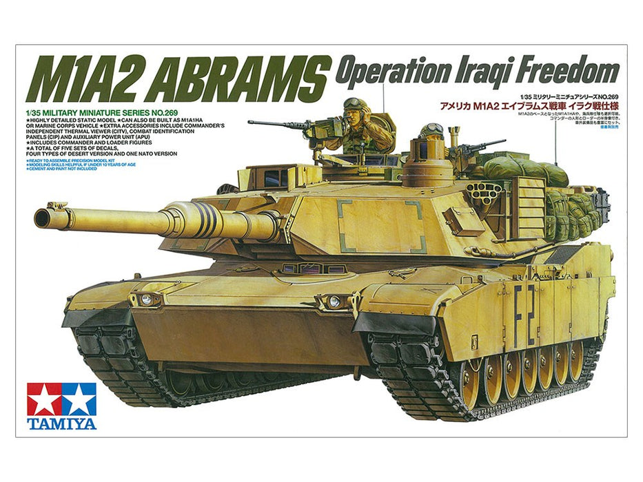 Tamiya 35269 1:35 M1A2 ABRAMS Operation Iraqi Freedom