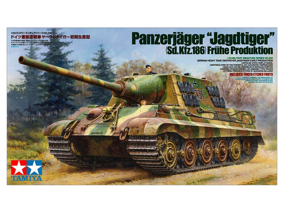 Tamiya 35295 1:35 German Heavy Tank Destroyer Jagdtiger Early Production