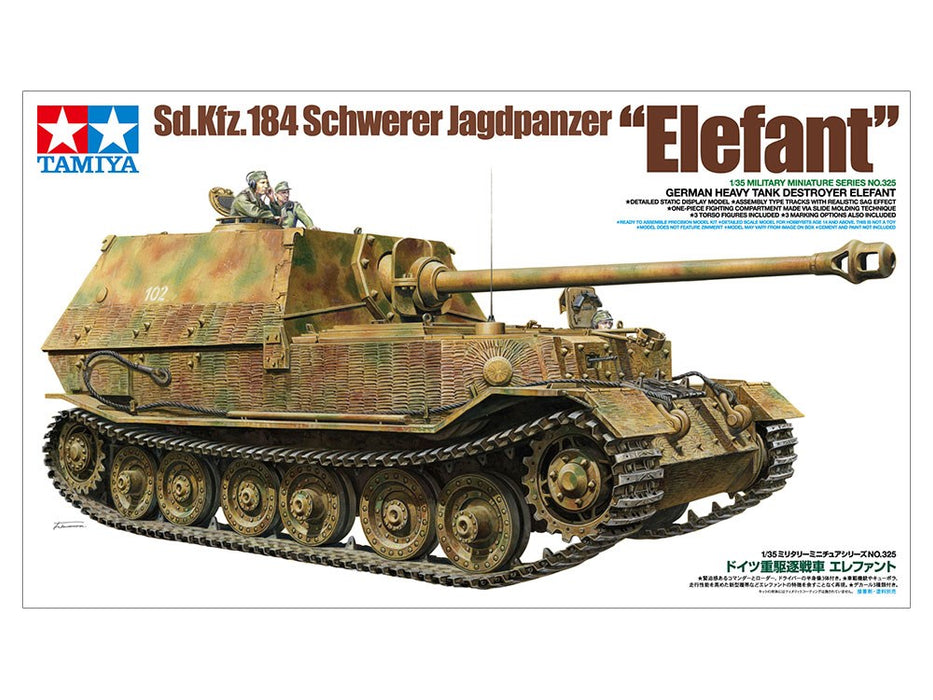 Tamiya 35325 1:35 German Heavy Tank Destroyer Elefant
