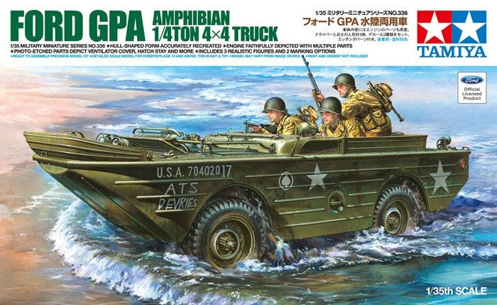 Tamiya 35336 1:35 Ford GPA Amphibian 1/4 Ton 4x4 Truck